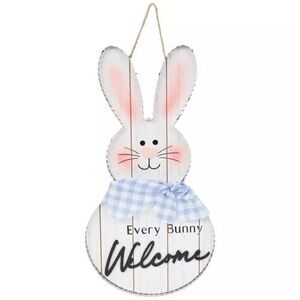 Every Bunny Welcome Wood Wall Decor